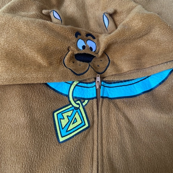 Scooby-Doo Brown Fleece Hoodie - Picture 1 of 9